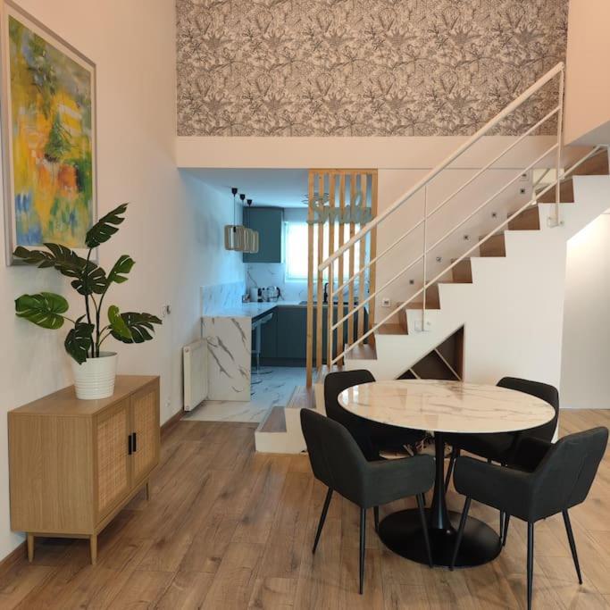 Superbe Cosy Duplex Appartement T3 Charpenne Tete D'Or Avec Parking Prive Gratuit Віллербанн Екстер'єр фото